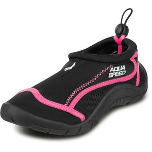 Аквашузи Aqua Speed AQUA SHOE MODEL 28D 9560 чорний, малиновий Уні